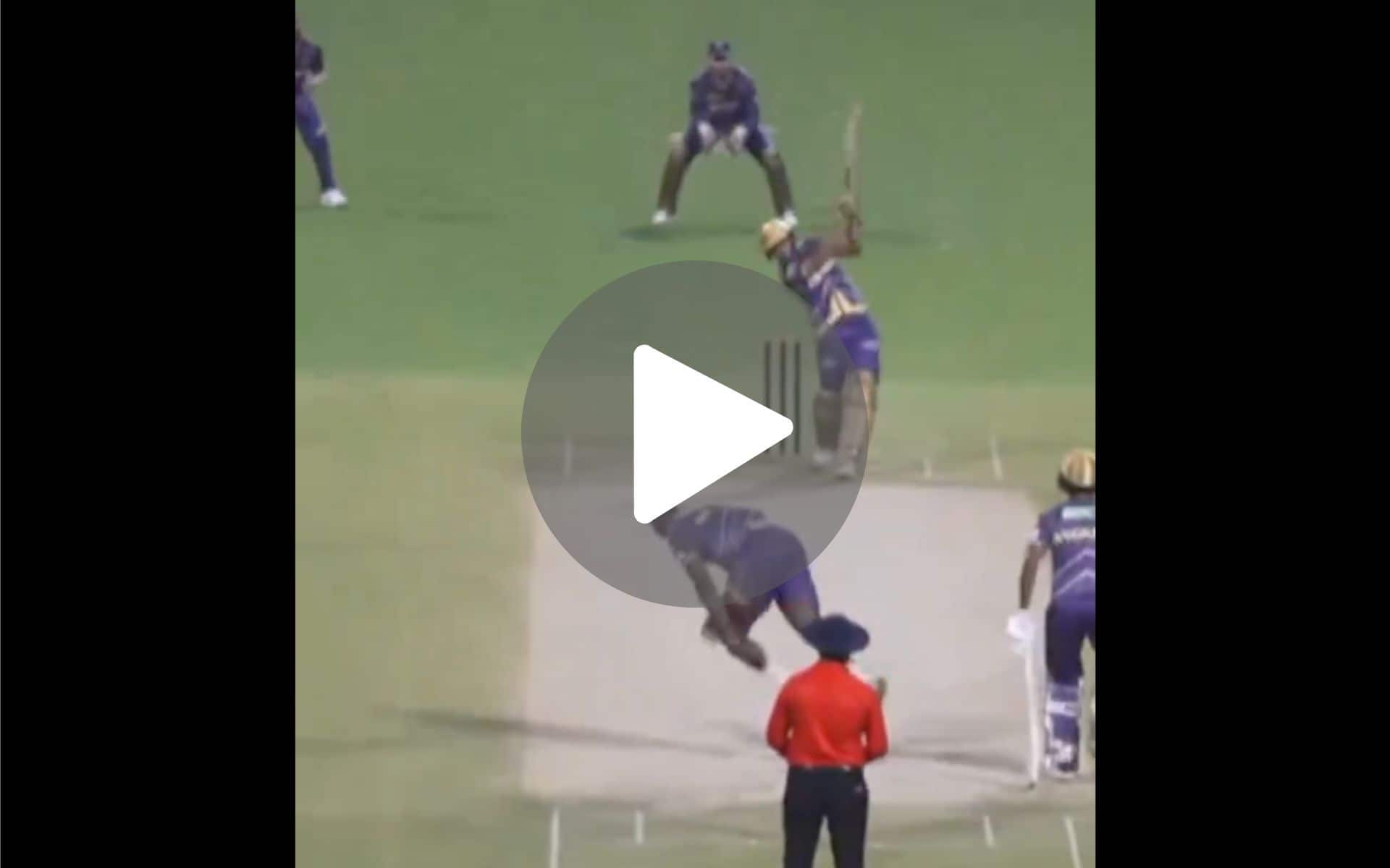 [Watch] Manish Pandey's Massive Six Off Andre Russell In KKR Practice Game